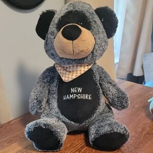 Source Unknown Gray and Black Stuffed Bear